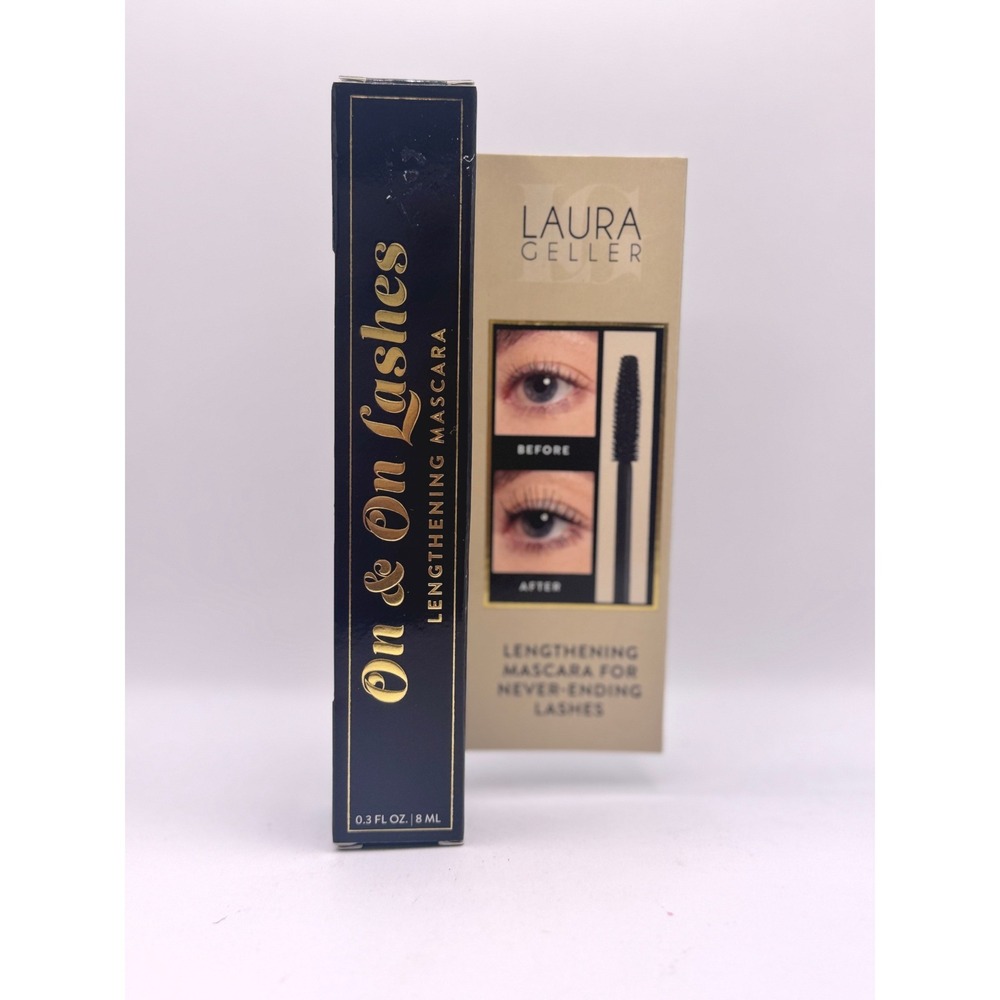 Laura Geller On & On Lashes Lengthening Mascara Black NEW